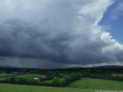 Merging Thunderstorms - June 14th 09